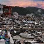 東日本大震災の津波の惨状